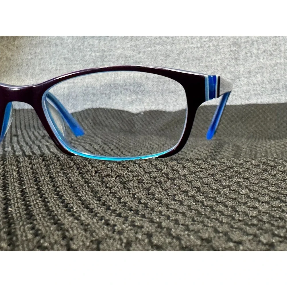 Prodesign Denmark 1700 c.3722 Womens Purple Blue Eyeglasses Frame Only 50-16-135